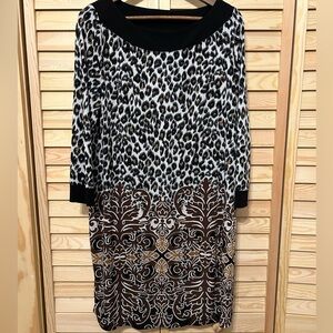 Rafaella Animal Print Dress